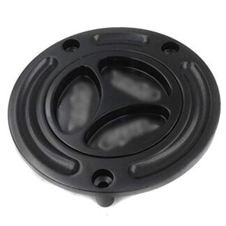 Htt Moto Noir sans clé gas Cap Twist Off Bouchon du réservoir de carburant pour Honda CBR 1000R/599/Cb600 F/St1300/Super Hawk/Blackbird/Interceptor