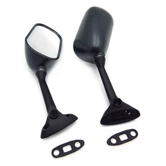 Htt Moto OEM Marché Racing miroirs pour 2004 2005 Suzuki GSXR 600 Gsx-r750 Gsxr600 Carbone
