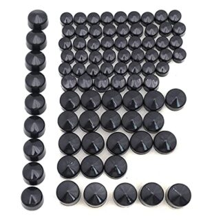 Htt- Noir Boulons Surmatelas Bouchons pour 1996–2006 Harley Road King Twin Cam FLH Modèle