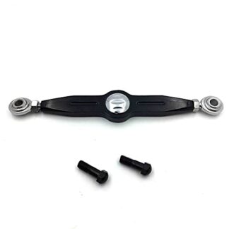 Htt- Noir W/chrome Groove courte Gear Shift Linkage pour Harley 2004-later modèles XL équipé avec commandes Standard Forward (Quarante huit Xl1200 X/Superlow Xl883l)