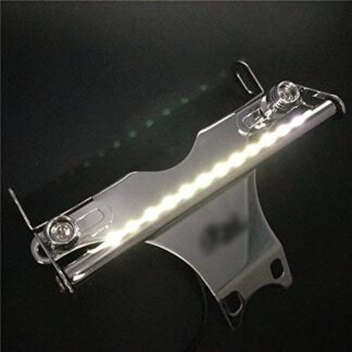 Htt Tidy Queue Fender Eliminator avec éclairage LED s'adapter pour 2006 2007 2008 2009 2010 2011 2012 2013 2014 2015 Yamaha YZF R6 Yzf-r6 Yzfr6 Chrome