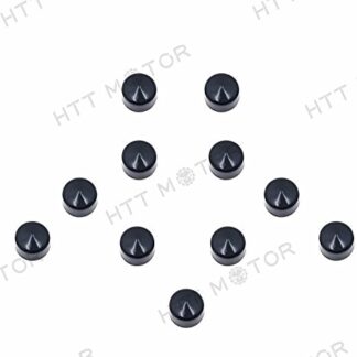 Httmt- 11 pièces Noir capuchon Dress Kit pour 99–06 Harley Touring modèles Primaire Coque Boulon