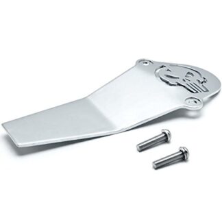 Kapsco Moto Chrome Skull Motorcycle Drive Shaft Cover Guard Compatible with 1999-2003 Yamaha V-Star 1100 / Classic/Custom