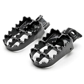 Krator FP010 Black Rest (KTM Motocross MX Foot Pegs-EGS, RXC, LSE, Sting, MXC, EXC, SXS, and More (1998-2013) Dirtbike Stomper Footpegs)