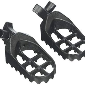 Krator FP028 Black Rest (Suzuki Motocross MX Foot Pegs-RM125 / RM250 (2003-2004) Dirtbike Stomper Footpegs)