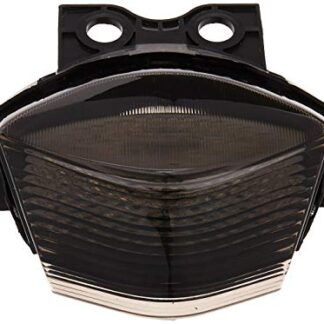 Krator LED TailLights Brake Tail Lights with Integrated Turn Signals Indicators Compatible with 2006-2008 Kawasaki Ninja 650R ER6 Smoke Motorcycle, ITL021