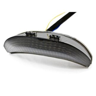 Krator LED Taillights Brake Tail Lights with Integrated Turn Signals Indicators Compatible with 2003-2006 Honda CBR 600RR CBR600 2004-2007 Honda CBR 1000RR CBR1000 RR Smoke Motorcycle (ITL016)