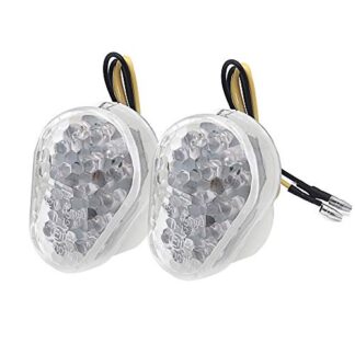 LED Turn Signal Lights For Kawasaki Zx6R Zx7R Zx9R Zx10R Zx12R Zzr600 Clear
