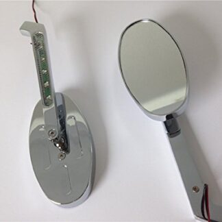 LED Turn Signal Running Mirror fit Suzuki GSXR600 750 1000 1100 Hayabusa OVAL