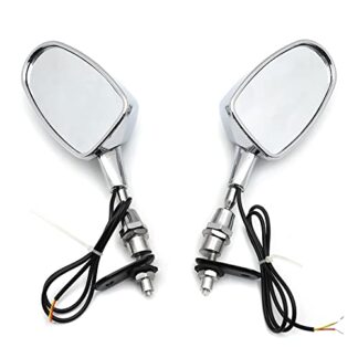 LED rear view mirror fit for CBR 600 F1 F2 F3 CBR 900 929 954 RR Chrome