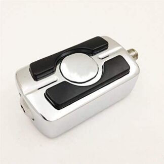 MOTORCYCLE SKULL FOOT PEG PEDAL FOR HARLEY DAVIDSON DYNA V-ROD CVO SOFTAIL 87-14