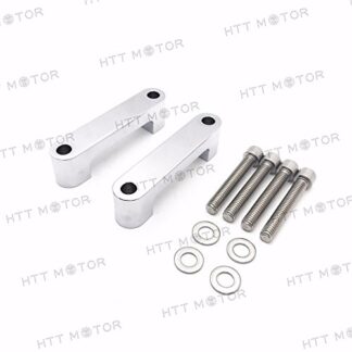 MT-BBFB-002-CD XHT(BC) Front Fender Spacer Bracket For 23" 26" Harley 96-13 Road King/FLTR/07-13 FLHX Chrome