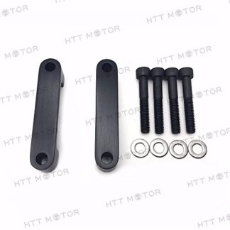 MT-BBFB-003-BK XHT(BC) Black Front Fender Spacer Bracket For Harley 30" Fender 96-13 FLHT/FLHR/FLTR/07-13 FLHX