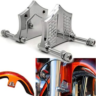 MT-TGHD-HAD005-0.64"-CD XHT(BC) 0.64" 16mm Front Fender Brackets Spacers For 23" 26" Harley Touring 2014-2019