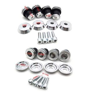 MT-TGHD-IDH001-CD XHT(BC) Quick Release Sissy Bar Passenger Mounting Spools Kit For Indian Scout 2015-2018