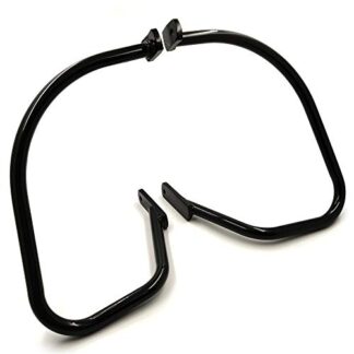 MT-TGHD-SG07-BK XHT(BC) Chrome Saddlebag Guard Rail Crash Bar For Harley Softail Heritage Springer FLSTS