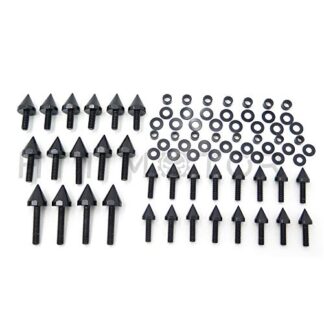 MT215-001-BK Black Motorcycle Steel Fairing Bolts Kit For SUZUKI 00-03 GSXR750 01-02 GSXR1000