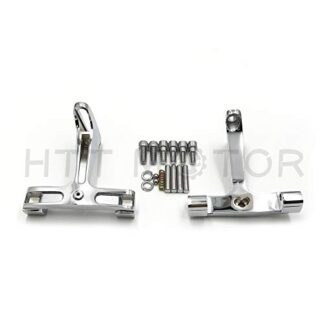 MT216-123-CD XHT(BC) Chrome Passenger Footboard Floorboard Mounting Bracket For 1993-2019 Touring Trike