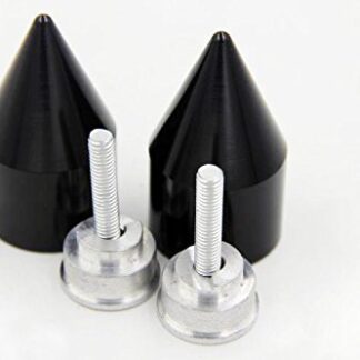 MT221-011-BK XHT(BC) Black Flat Swingarm Spool 6mm Thread For Yamaha YZF-R1 98-13/Yamaha YZF-R6 98-13