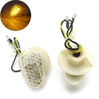 MT303-003-WCL XHT(BC) LED Rear Turn Signal Light For 2006-2014 Yamaha FZ1/2004-2014 FZ6 Clear