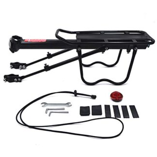 Metal Bicycle Mountain Bike Rear Rack Seat Mount Pannier Luggage Carrier Up30KG