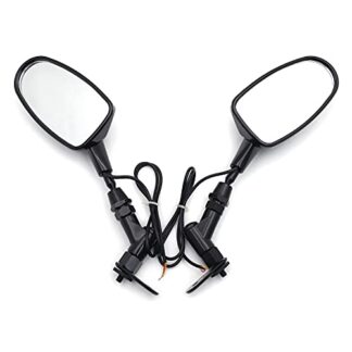 Mini back view Mirrors For Cbr 600Rr Kawasaki Ninja 636 Zx6R Yamaha Yzf R6 R1 Black