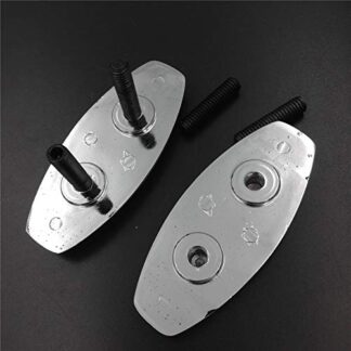 Mirror Block Off Base Plates For 1998 1999 Yamaha R1 Yzf-R1 Yzfr1 Chrome