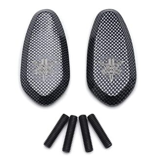 Mirror Block Off Base Plates For 2000-2008 Yamaha R1 Yzf-R1 Yzfr1 Carbon