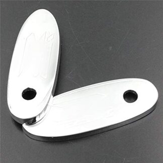Mirror Block Off Base Plates For Suzuki Gsxr 600 750 1000 1100 Gsx-R Chrome
