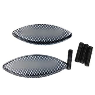 Mirror Block Off For 2006-2009 Kawasaki Ninja Zx-14 Zx14 R Zx-14R Zx1400 Carbon
