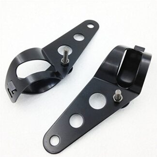 Motor 34mm-46mm Side Mounting fork tube clamp Headlight Brackets For Cruisers Choppers