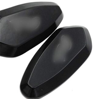 Motor Mirror Block Off Base Plates For 1999-2007 Yamaha R6 Yzf-R6 Yzfr6 Black