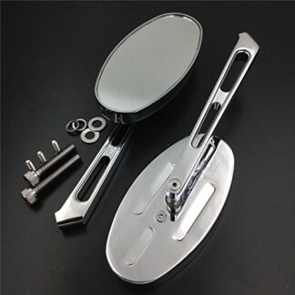 Motor Rearview Running Mirror fit Suzuki GSXR600 750 1000 1100 Hayabusa OVAL