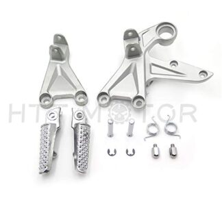 Motorbike Silver Front Rider Foot Peg Brackets Fit For Cbr1000Rr 2008 2009 2010 2011