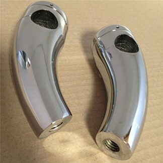 Motorcycle 1" Handlebar Risers For Harley Cruisers Choppers Metrics Victory Chromed