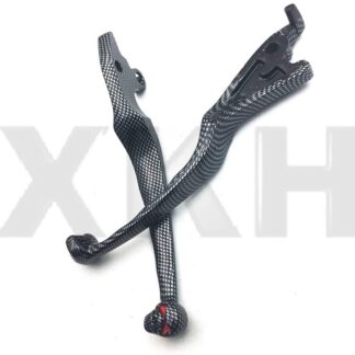 Motorcycle Black Brake Clutch Skull Hand Levers Fit for Suzuki Intruder 800 1400 1500 by SMT-MOTO