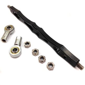 Motorcycle Black Diamond Shift Linkage For Harley Softail Fxdwg Dyna Touring Road King by SMT-MOTO