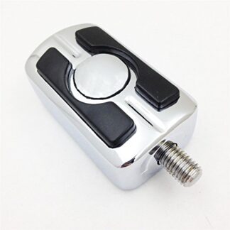 Motorcycle Chrome 1987~2014 HARLEY DAVIDSON DYNA V-ROD CVO SOFTAIL MOTORCYCLE SKULL FOOT PEG PEDAL