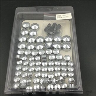 Motorcycle Chrome Bolts Toppers Caps for 2007 2008 2009 2010 2011 2012 2013 Harley FLT FLH