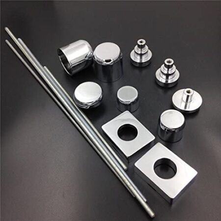 Motorcycle Chrome Fork Axle Caps Covers For 2006 2007 2008 2009 Kawasaki Zx14 Zx14R Zx-14R