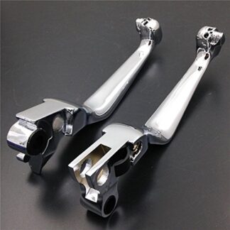 Motorcycle Chrome Lever Fit For Harley Flstc Heritage Fxdwg Dyna Wide Glide Fxdb Street Bob