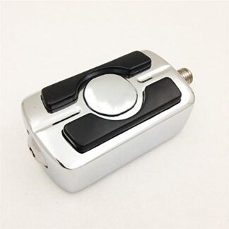 Motorcycle Chromed Skull Motorcycle Foot Peg For Harley Davidson Dyna Softail V-Rod 87-14