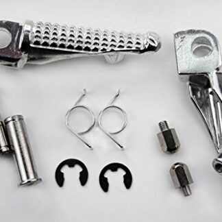 Motorcycle Front Foot Pegs Footrest Fit For Kawasaki Zx6R Zx9R Zx10R Zx-6R Zx