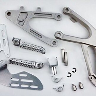 Motorcycle Front Rider Foot Pegs Bracket Fit For Yamaha Yzf-R1 Yzf R1 2007 2008