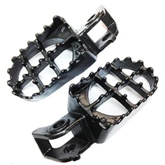 Motorcycle GRAY Motocross MX Dirt Bike Foot Pegs For 1988-1994 Honda CR125R CR500R CR250R
