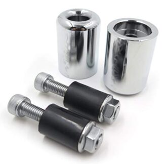 Motorcycle Hand Bar Ends For Kawasaki Ninja Zx10R Zx-10R 10R 2006 2007 Chrome