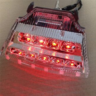 Motorcycle LED Tail Brake Light Running for Kawasaki 2011-2015 ZX-10R Clear