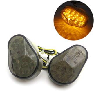 Motorcycle Led Turn Signals Lights For Kawasaki Zx6R Zx7R Zx9R Zx10R Zx12R Zzr600 Smoke