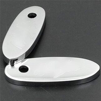 Motorcycle Mirror Block Off Base Plates For Kawasaki Ninja 500R 636 Zx6R Zx7 Zx9 10R Chrome