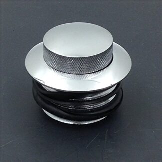 Motorcycle Motorcycle Flush Pop Up Reservoir Gas Cap Vented Fuel Tank For Harley Bike Chrom